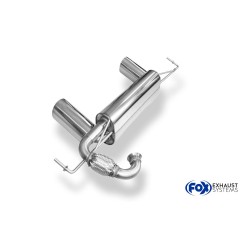 scarico sportivo smart 453 dupplex doppio dx e sx 900cc 1000cc