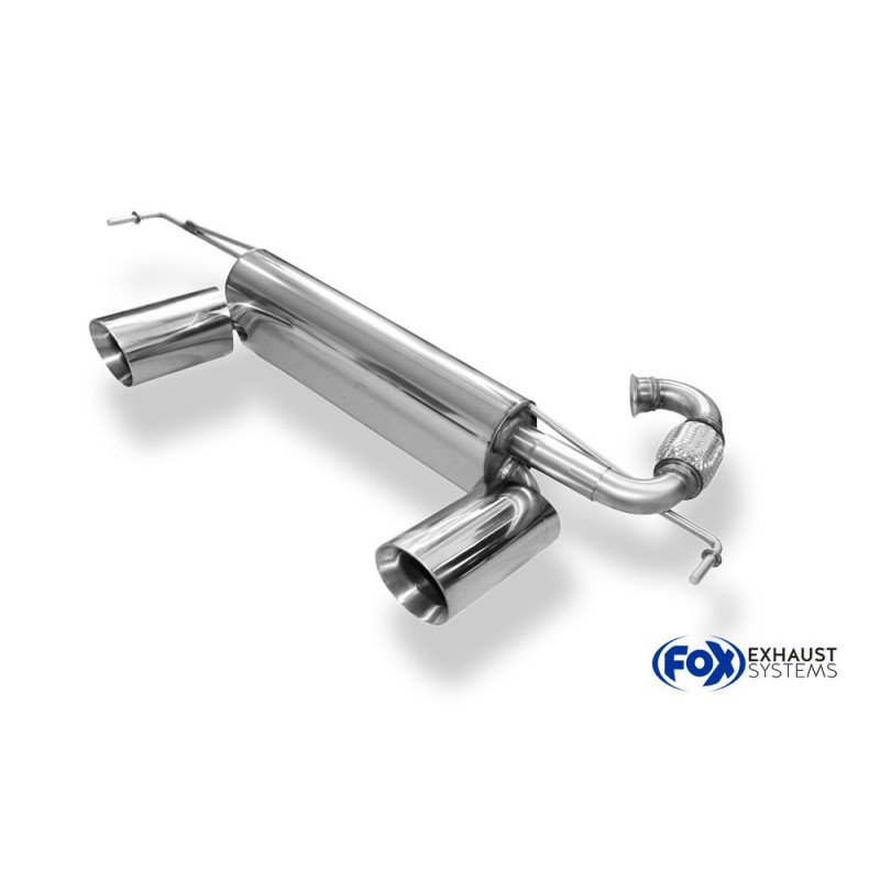 scarico sportivo smart 453 dupplex doppio dx e sx 900cc 1000cc