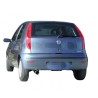 marmitta sportiva silenziatore fiat punto 2 tipo 188 scarico singolo da 76mm RL design
