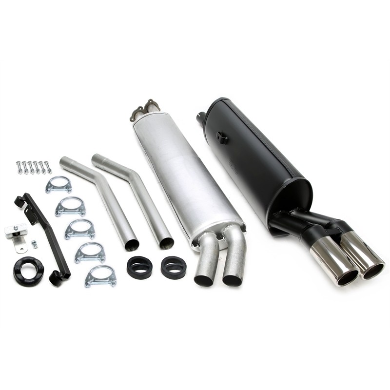 scarico sportivo completo bmw e28 e24 benzina con centrale