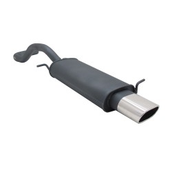 MARMITTA POSTERIORE SPORTIVA SEAT IBIZA 6K USCITA OVALE