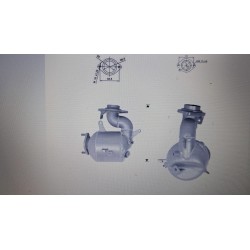 kat fap toyota yaris XP13M DAL 2011 AL 2021 CATALIZZATORE 1400CC