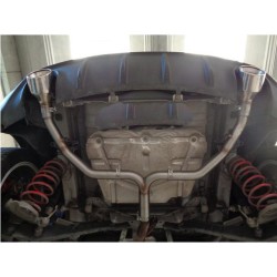 Scarico sportivo Alfa Giulietta 2.0 jtdm doppio da 100mm