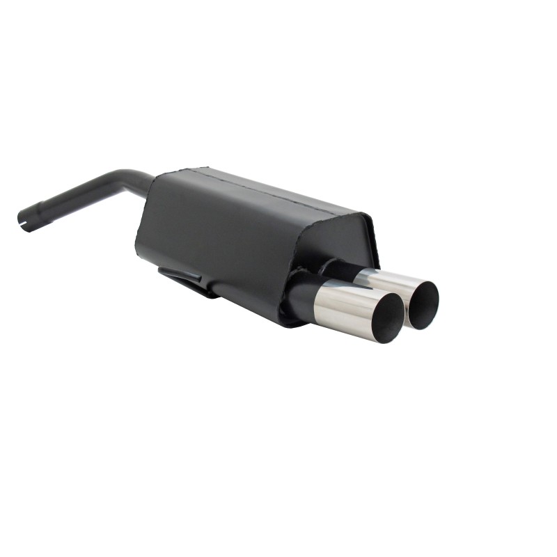 scarico sportivo movus alfa romeo gt 1800 2000 jts 2 x 76mm sottile