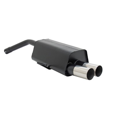 scarico sportivo movus alfa romeo gt 1800 2000 jts 2 x 76mm sottile