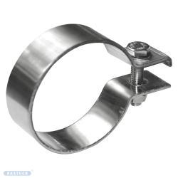 scarico completo acciaio fiat punto Abarth 63mm doppio 76mm