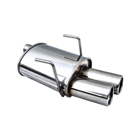 SCARICO SPORTIVO IN ACCIAIO posteriore FIAT 500C TYP 312 1200CC 1.4CC 1.3MJTD