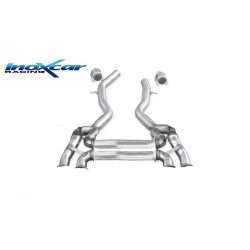 scarico doppio senza casssa per bmw serie 4 f82 serie M