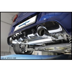 doppio scarico opel corsa D 1.6i turbo 207cv acciaio inox
