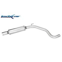 scarico centrale opel corsa D 1.6i turbo 207cv acciaio inox
