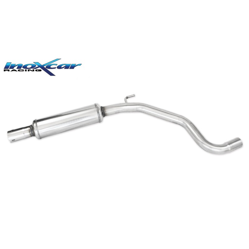 scarico centrale opel corsa D 1.6i turbo 207cv acciaio inox