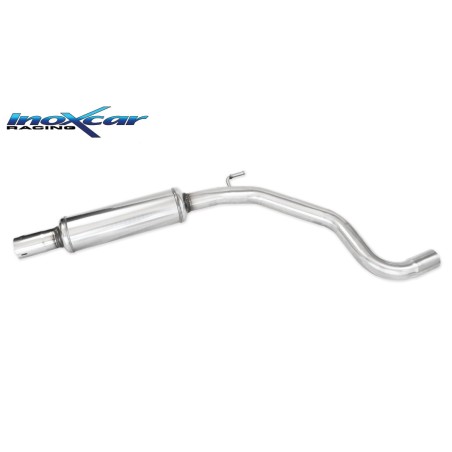 scarico centrale opel corsa D 1.6i turbo 207cv acciaio inox
