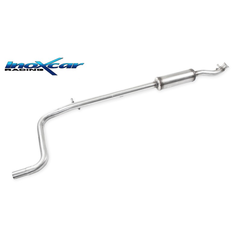 tubo centrale acciaio sportivo peugeot 208 1200cc Turbo 130cv