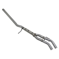 tubo centrale sportivo audi A4 in acciaio modelli 8t b7 b6 8h 8e