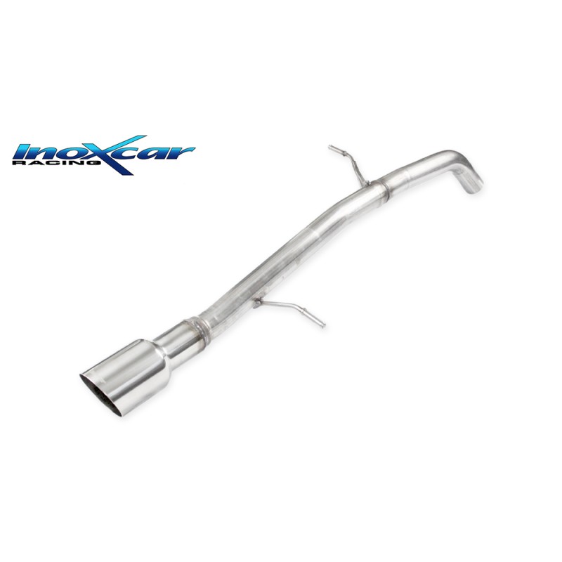 marmitta sportiva senza silenziatore ford fiesta mk 8.5 acciaio