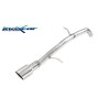 marmitta sportiva senza silenziatore ford fiesta mk 8.5 acciaio