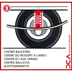 molle aggiuntive per doblo dal 2001 al 2009 over 160kg dca