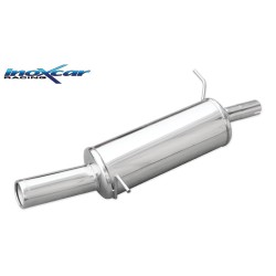 silenziatore sportivo acciaio ford fiesta 1200 16v mk6 tondo 80mm