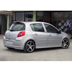 Scarico sportivo Novus Renault Clio 3 uscita singola da 60mm