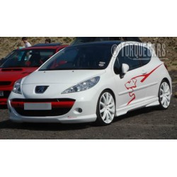 marmitta posteriore sportiva peugeot 207 2 uscite da 76mm