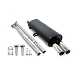 silenziatore sportivo bmw e30 320i 325i 325ix cat completo