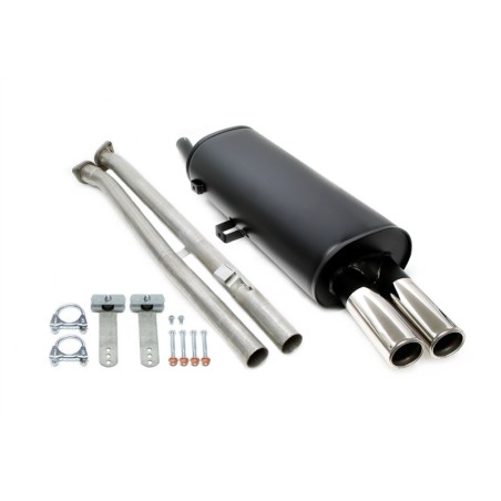 silenziatore sportivo bmw e30 320i 325i 325ix cat completo