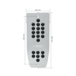 Pedana Ergal - 820PW SIMONI RACING poggiapiede