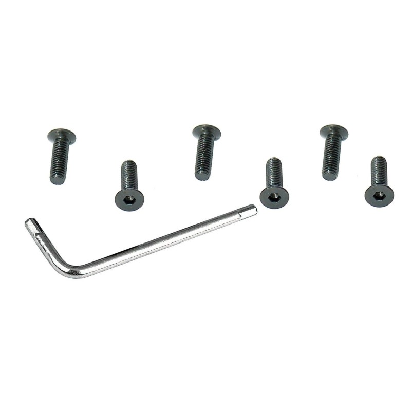 6 viti a brugola testa svasata - KV/MO per mozzi volanti e manubri