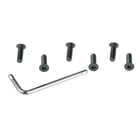 6 viti a brugola testa svasata - KV/MO per mozzi volanti e manubri